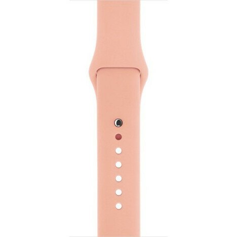 Curea iUni compatibila cu Apple Watch 1/2/3/4/5/6/7, 40mm, Silicon, Vintage Rose